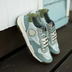 Clearance Satorisan Chacrona-Leinen | Camo Milky Jade