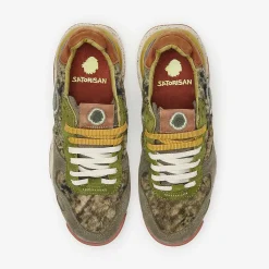 Online Satorisan Chacrona-Leinen | Tarn-Khaki