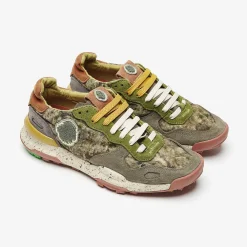 Online Satorisan Chacrona-Leinen | Tarn-Khaki