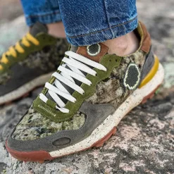 Outlet Satorisan Chacrona-Leinen | Tarn-Khaki