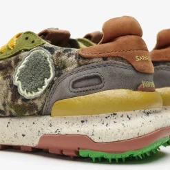 Outlet Satorisan Chacrona-Leinen | Tarn-Khaki