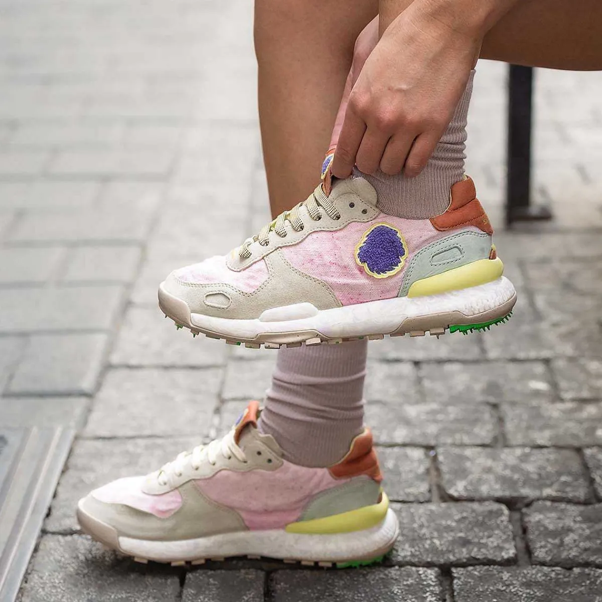Discount Satorisan Chacrona-Leinen | Tarnung Liebenswertes Mauve