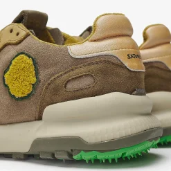 Best Satorisan Chacrona-Wildleder | Loden Khaki