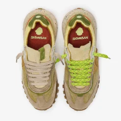 Outlet Satorisan Dharma-Leinen | Psychadelisches Khaki