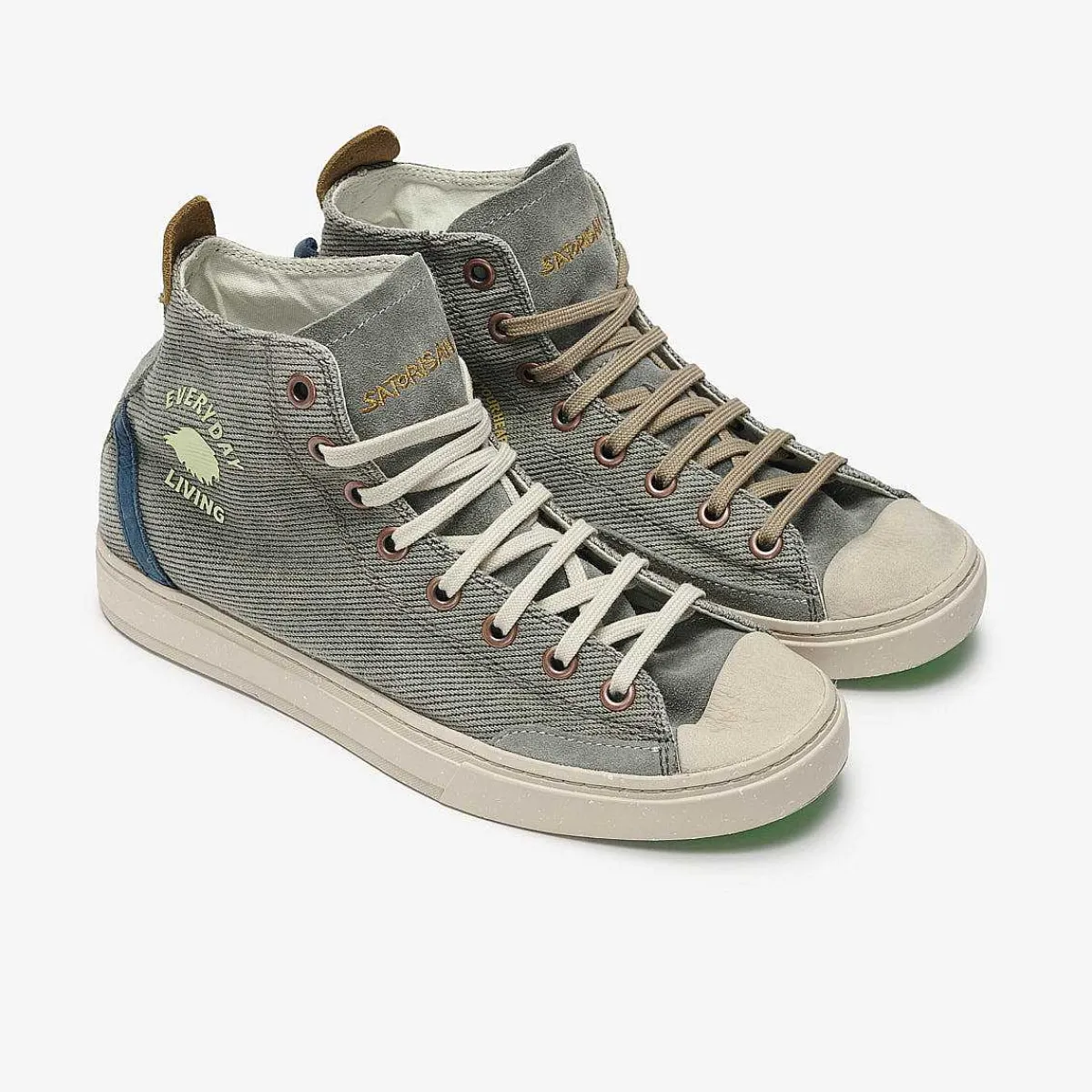 Satorisan Koto Mid Cotton Vintage | Khaki