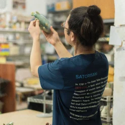 Best Satorisan Oversize-T-Shirt Aus Bio-Baumwolle | Herkunft Der Blauen Tinte