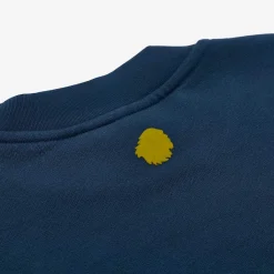 Sale Satorisan Sweatshirt Oversize Bio-Baumwolle | Blaue Tinte