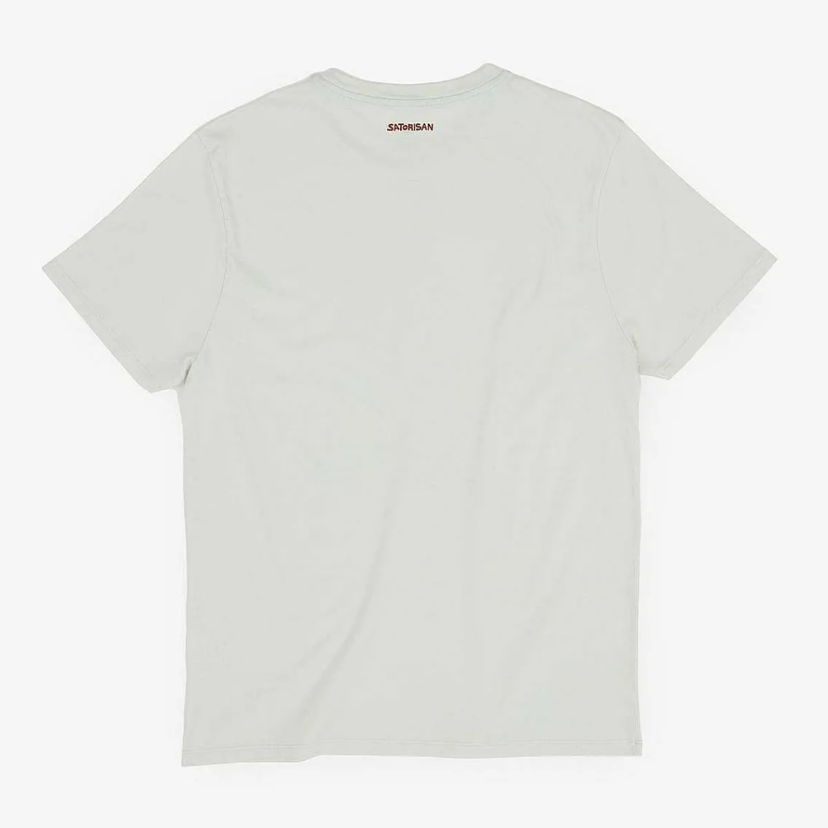New Satorisan T-Shirt Aus Bio-Baumwolle Mit Normaler Passform | Kristalliner Gruner Freiheitsstaat