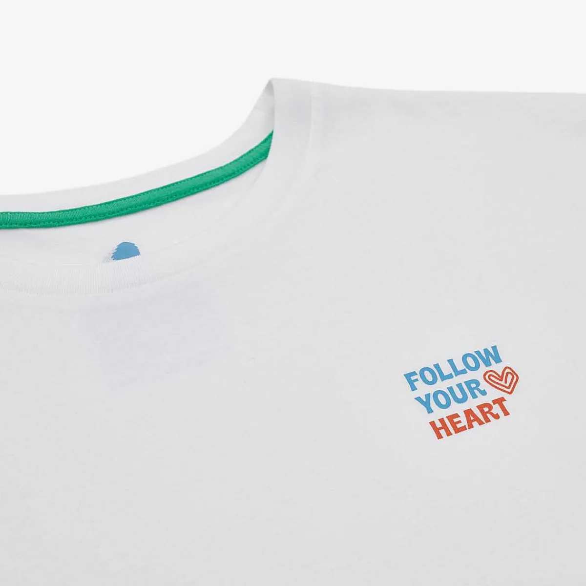 Online Satorisan T-Shirt Aus Bio-Baumwolle Mit Normaler Passform | Weis Folge Deinem Herzen