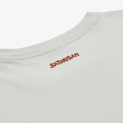 Outlet Satorisan T-Shirt Aus Bio-Baumwolle Mit Normaler Passform | Kristalliner Gruner Freiheitsstaat