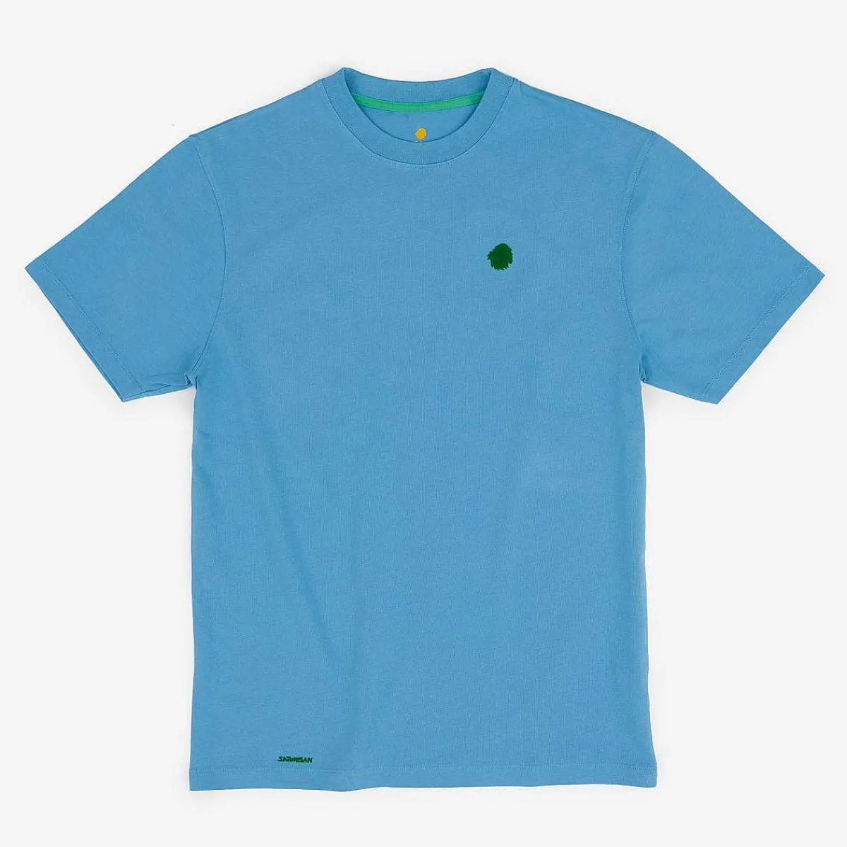Best Satorisan T-Shirt Oversize Bio-Baumwolle | Beruhigendes Blaues Satori-Auge