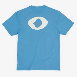 Best Satorisan T-Shirt Oversize Bio-Baumwolle | Beruhigendes Blaues Satori-Auge