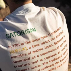 Best Satorisan T-Shirt Oversize Bio-Baumwolle | Salziger Weiser Ursprung