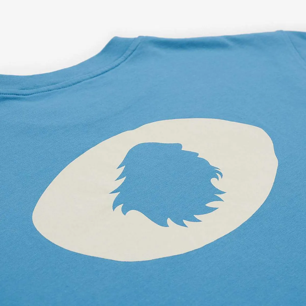 Outlet Satorisan T-Shirt Oversize Bio-Baumwolle | Beruhigendes Blaues Satori-Auge
