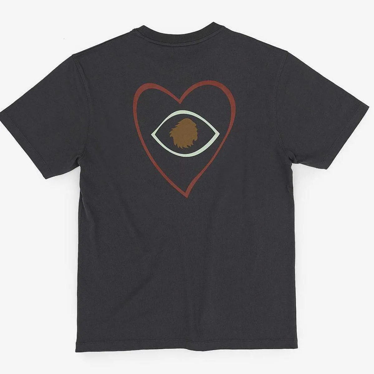 Discount Satorisan T-Shirt Oversize Bio-Baumwolle | Kohle-Herzauge