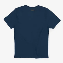 Clearance Satorisan T-Shirt Regular Fit Bio-Baumwolle | Blaue Tinte Jeden Tag Leben