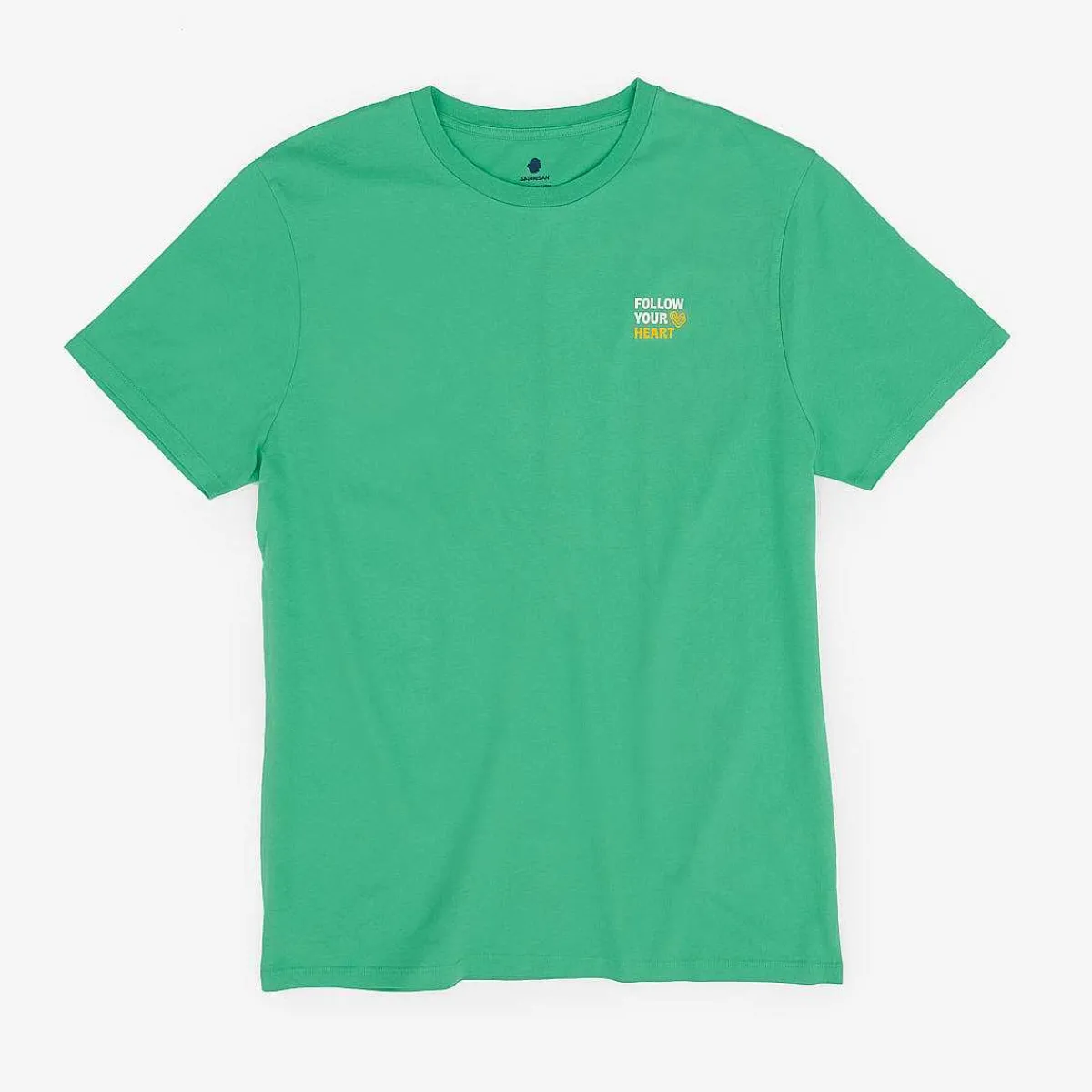 Clearance Satorisan T-Shirt Regular Fit Bio-Baumwolle | Aloe Vera Folge Deinem Herzen