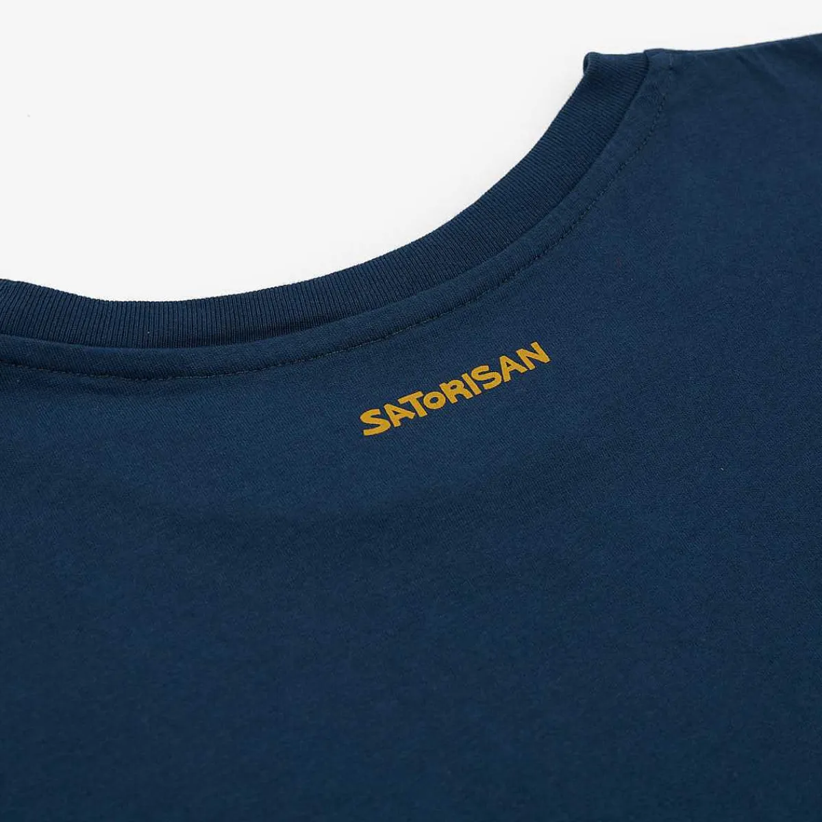 Discount Satorisan T-Shirt Regular Fit Bio-Baumwolle | Blaue Tinte Jeden Tag Leben