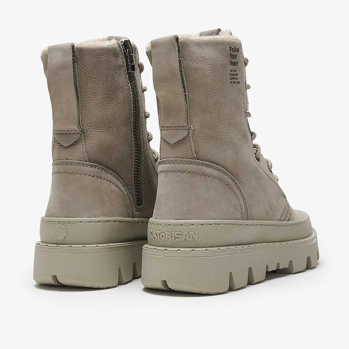 Outlet Satorisan Unalome Laces Premium Wolle | Abenteuergrau